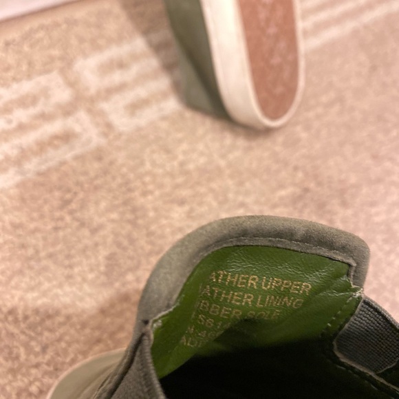 Tory Burch Jesse Green Suede Slip On Athletic Loafers Womens Comfort Shoes 7 M - Picture 9 of 15